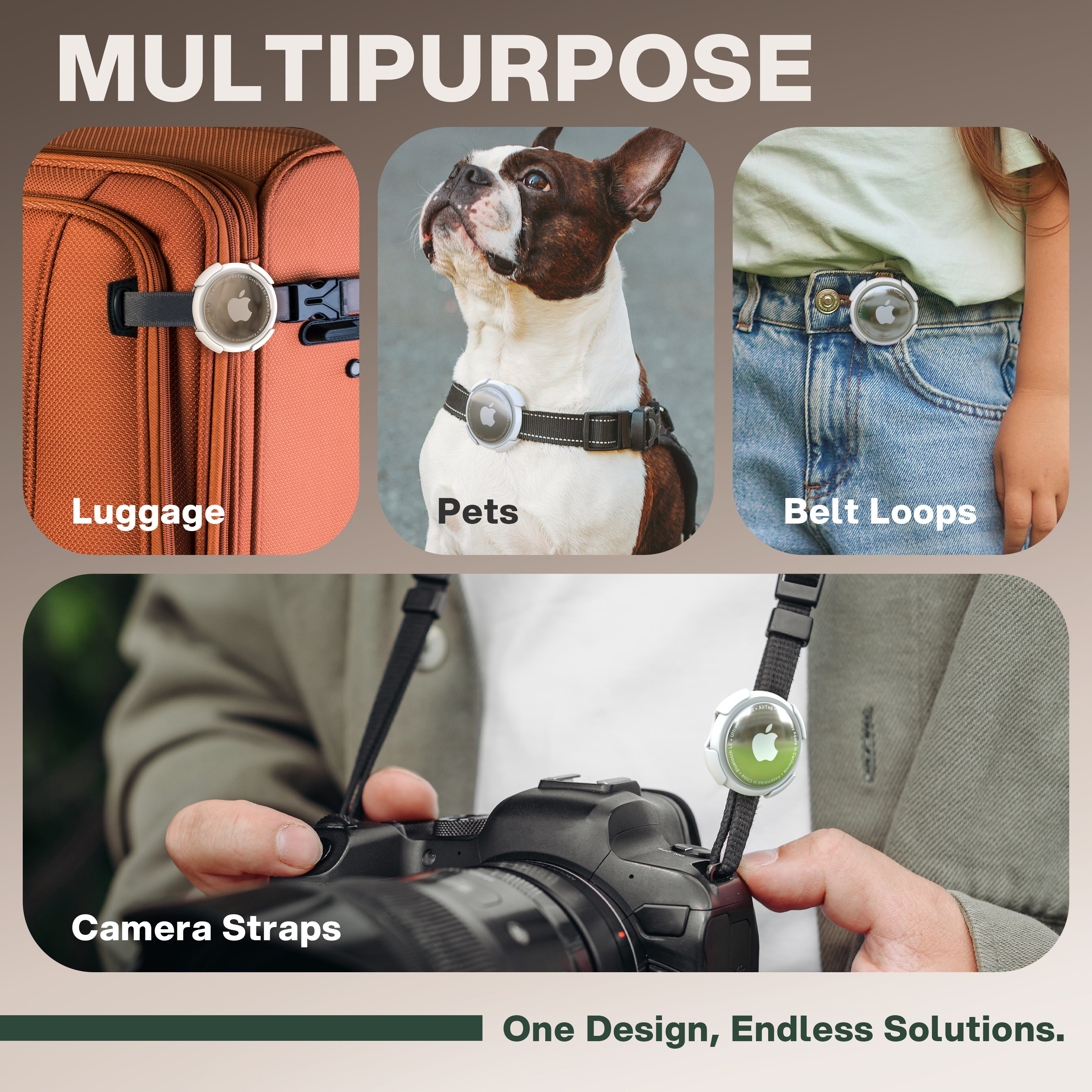 SNAP! AirTag Holder